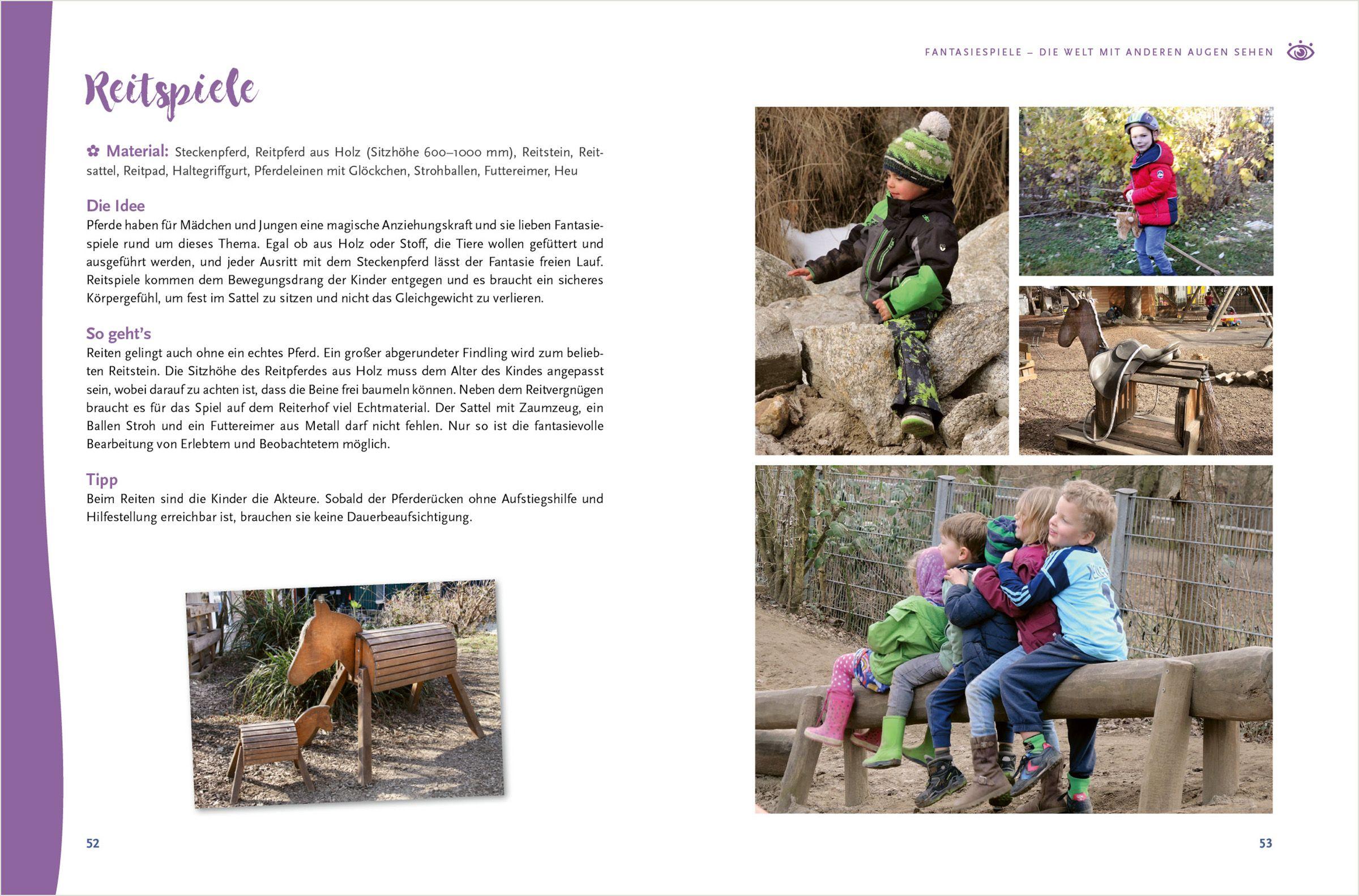 Beispielinhalt (Bild) Freispiel-Impulse: für draußen