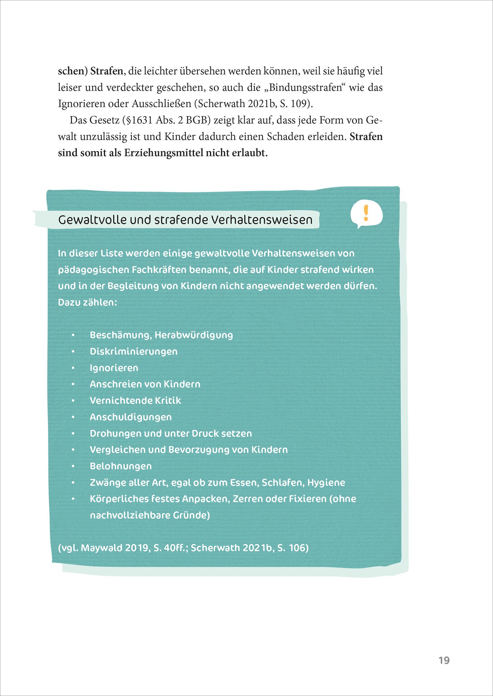 Beispielinhalt (Bild) Augenhöhe statt Strafen