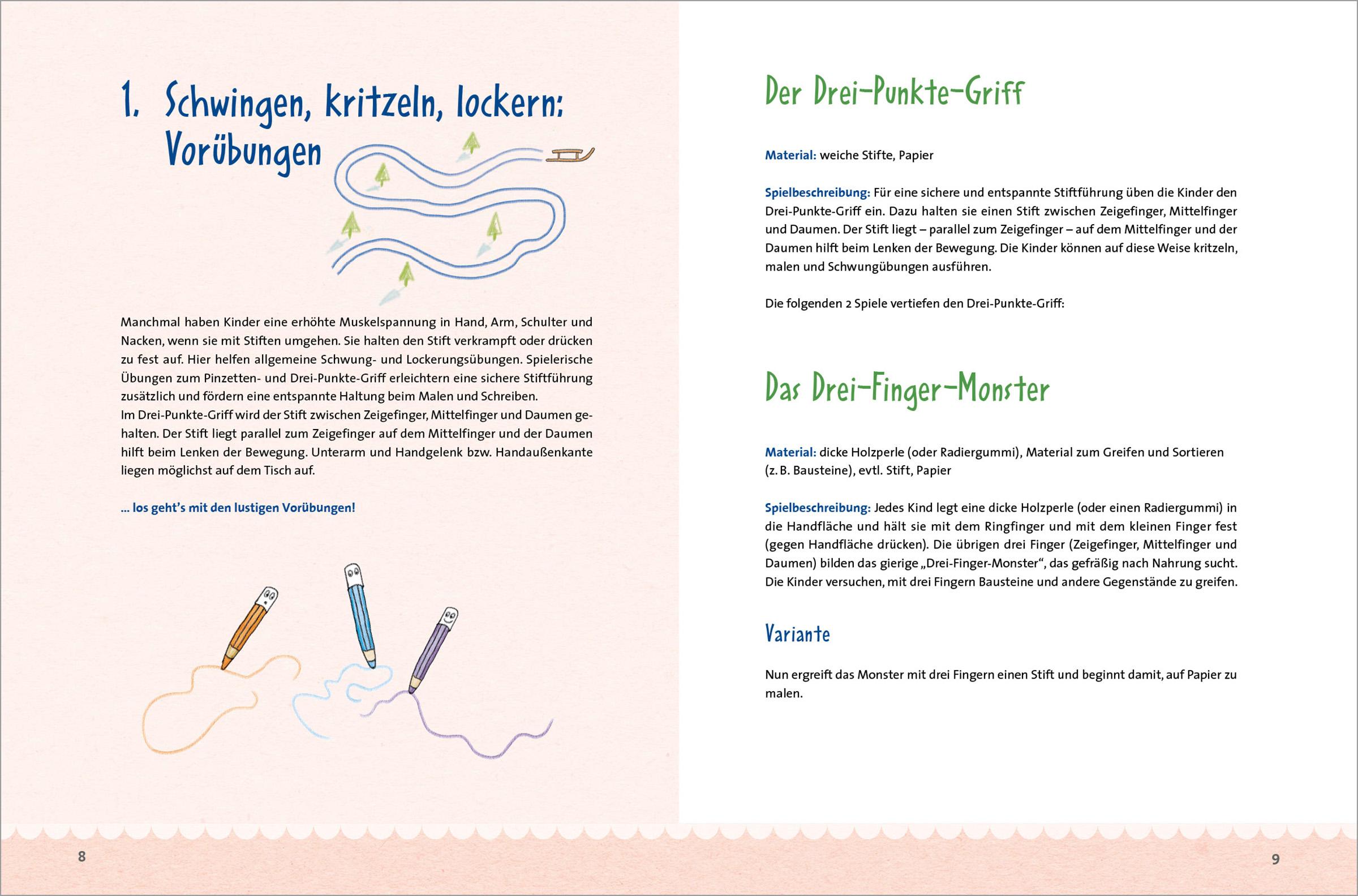 Beispielinhalt (Bild) Lustige Malgeschichten