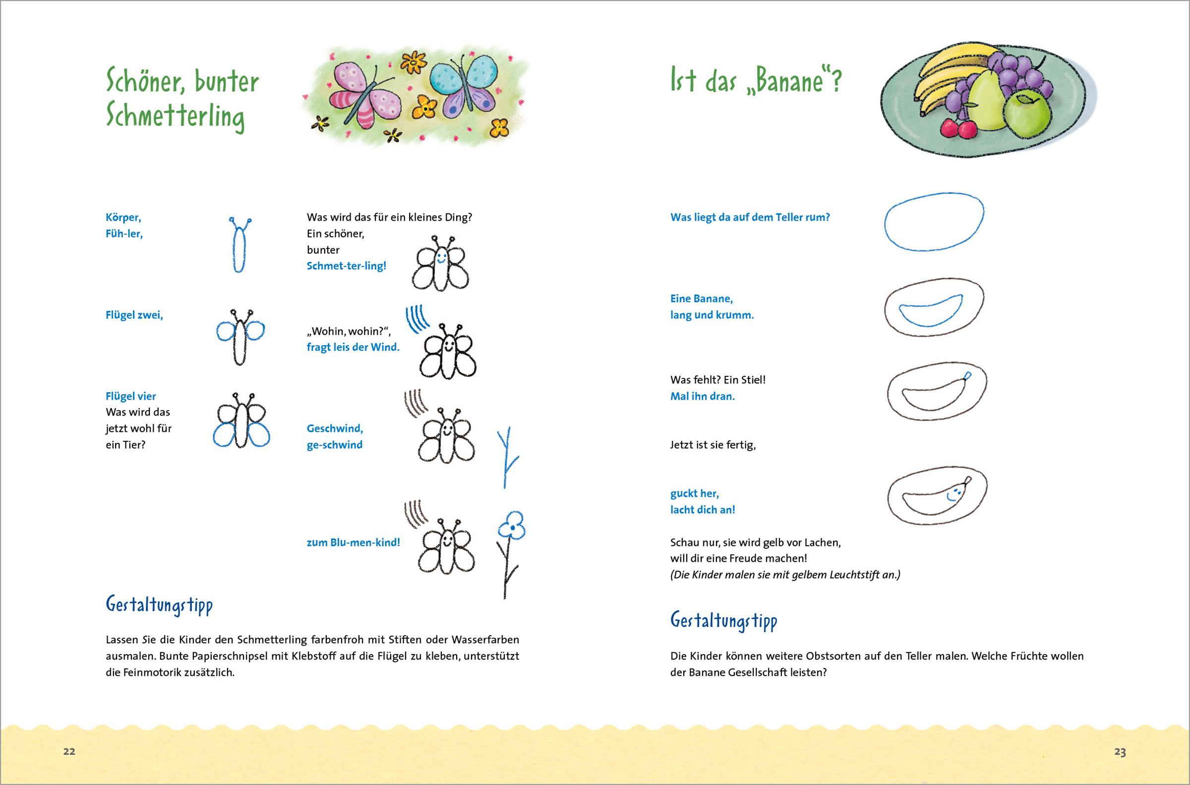 Beispielinhalt (Bild) Lustige Malgeschichten