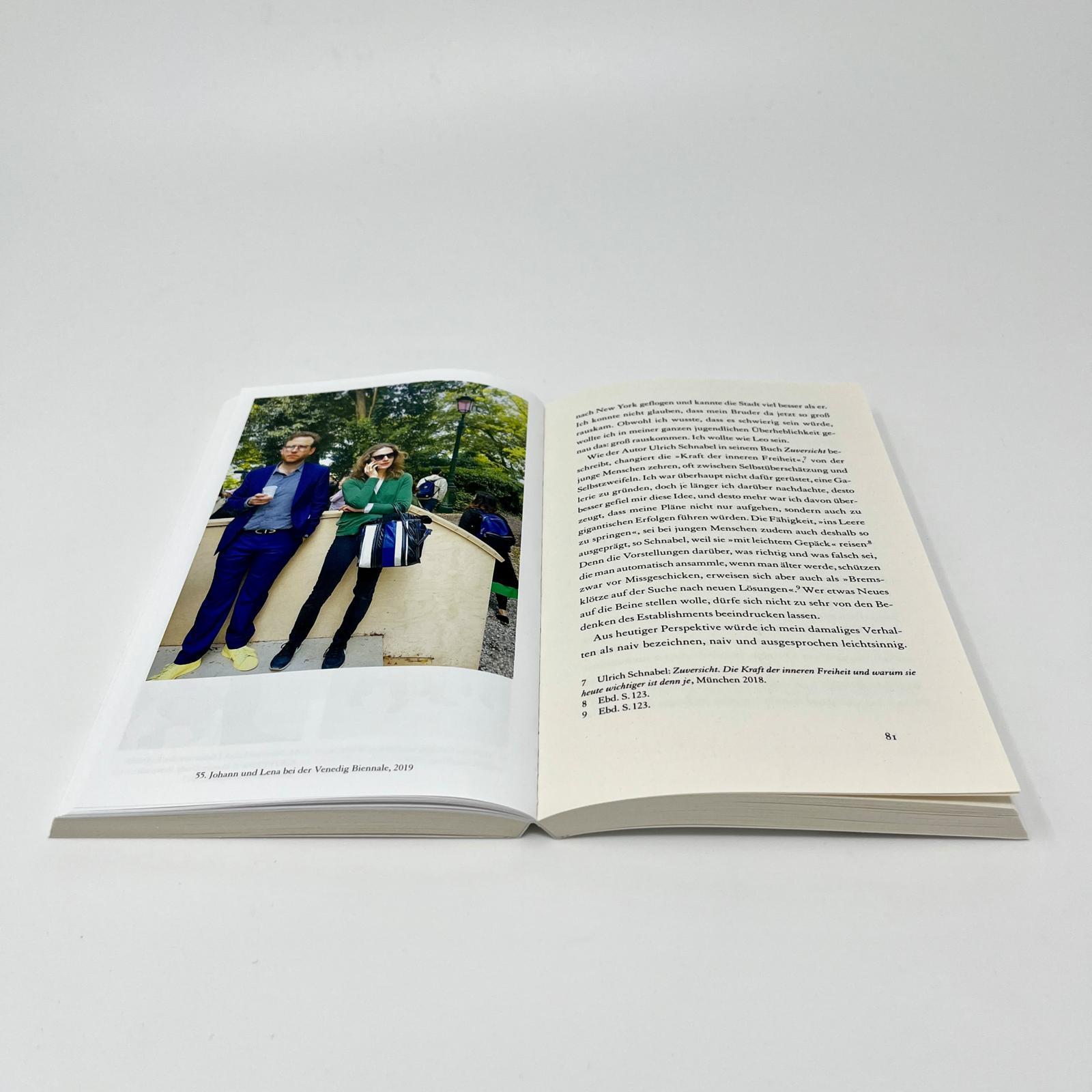 Beispielinhalt (Bild) Blinder Galerist