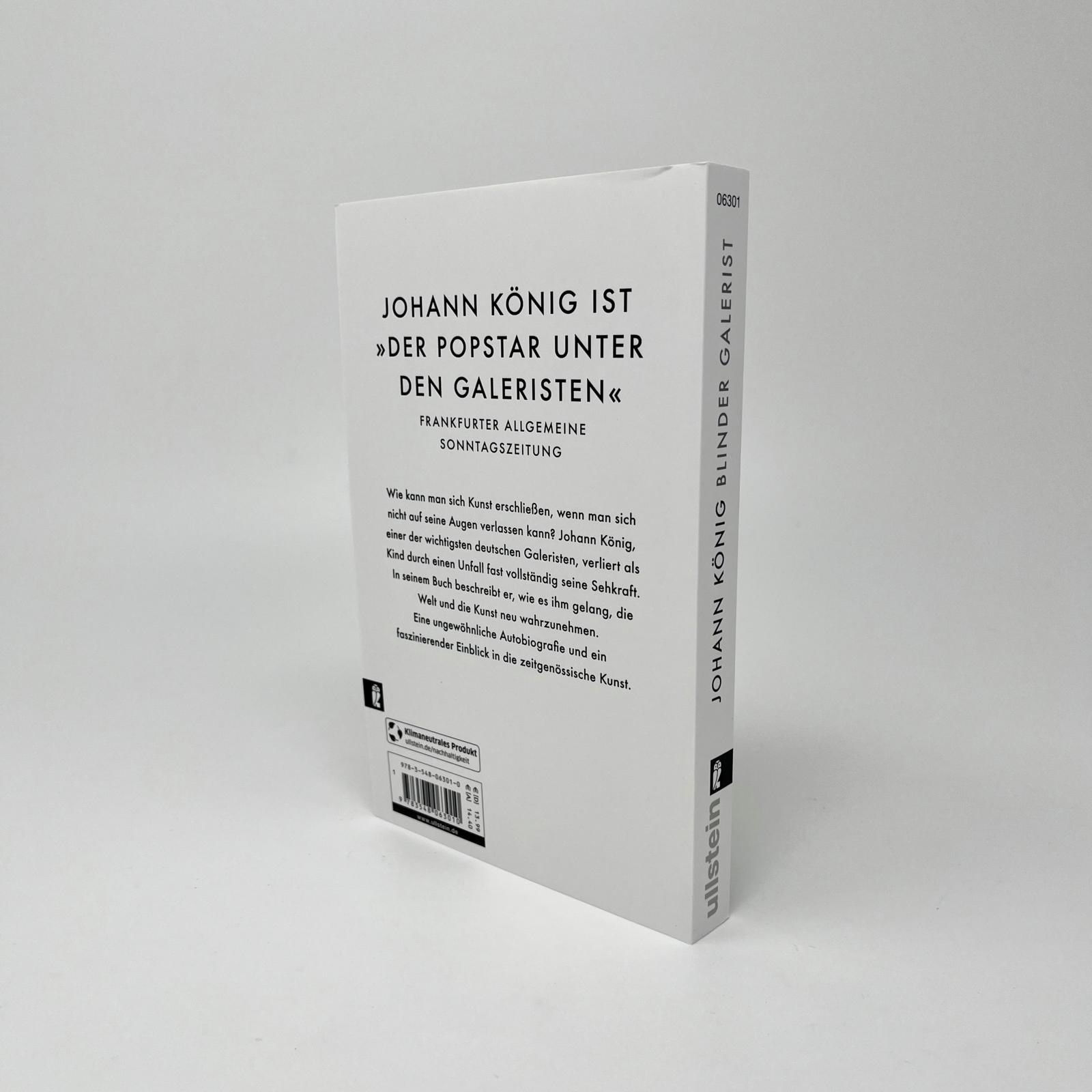 Beispielinhalt (Bild) Blinder Galerist