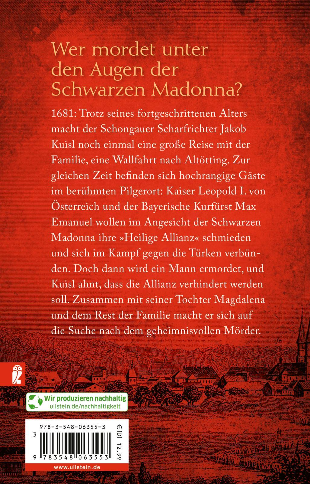 Rückseitencover Die Henkerstochter und die Schwarze Madonna