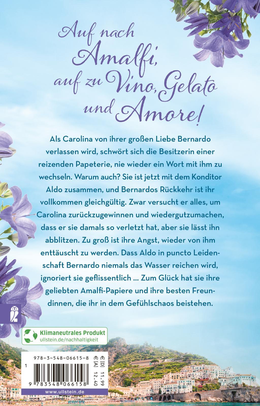 Rückseitencover Der zauberhafte Papierladen in Amalfi