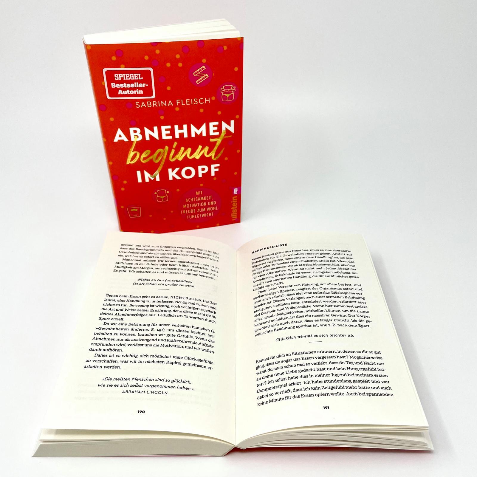 Beispielinhalt (Bild) Abnehmen beginnt im Kopf