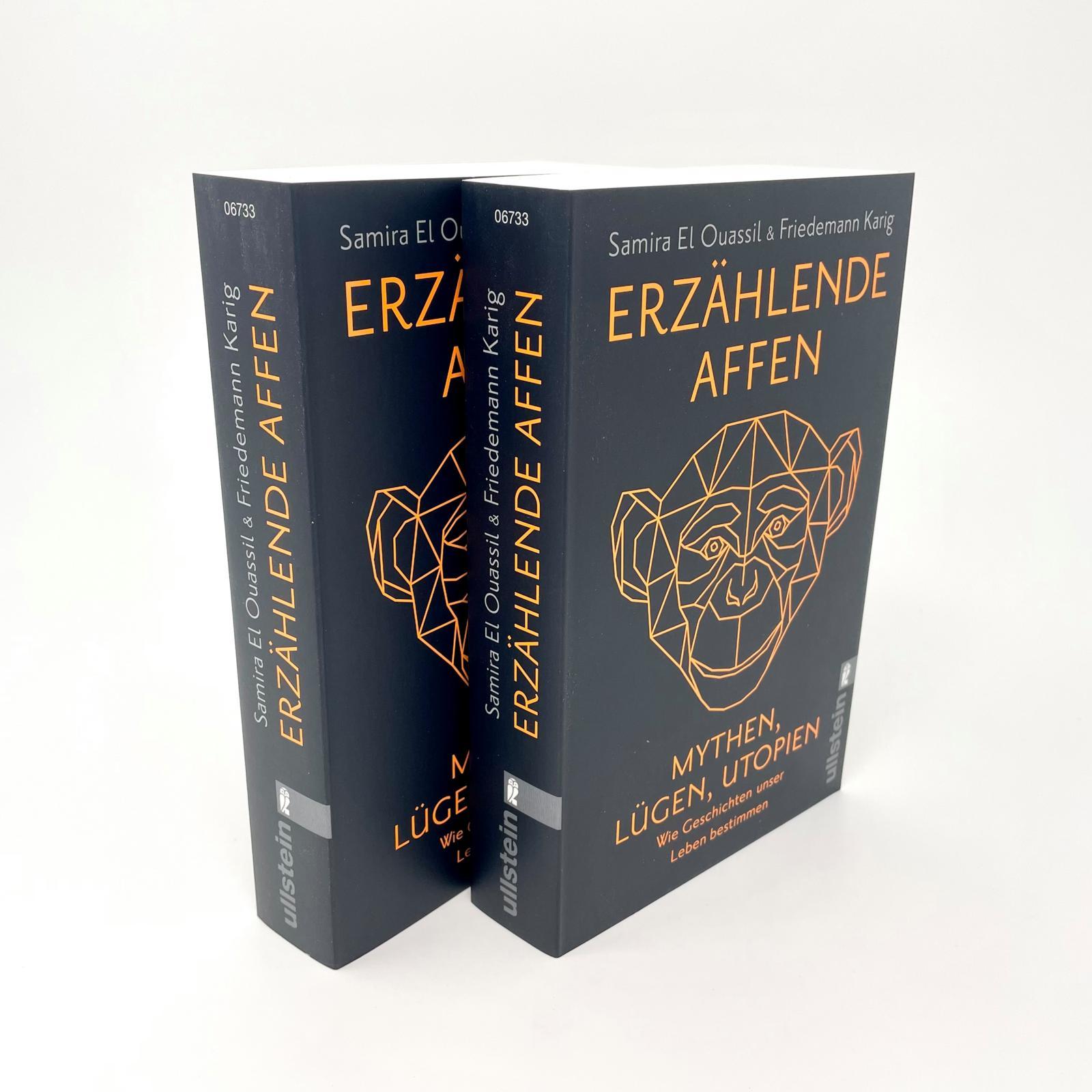 Beispielinhalt (Bild) Erzählende Affen