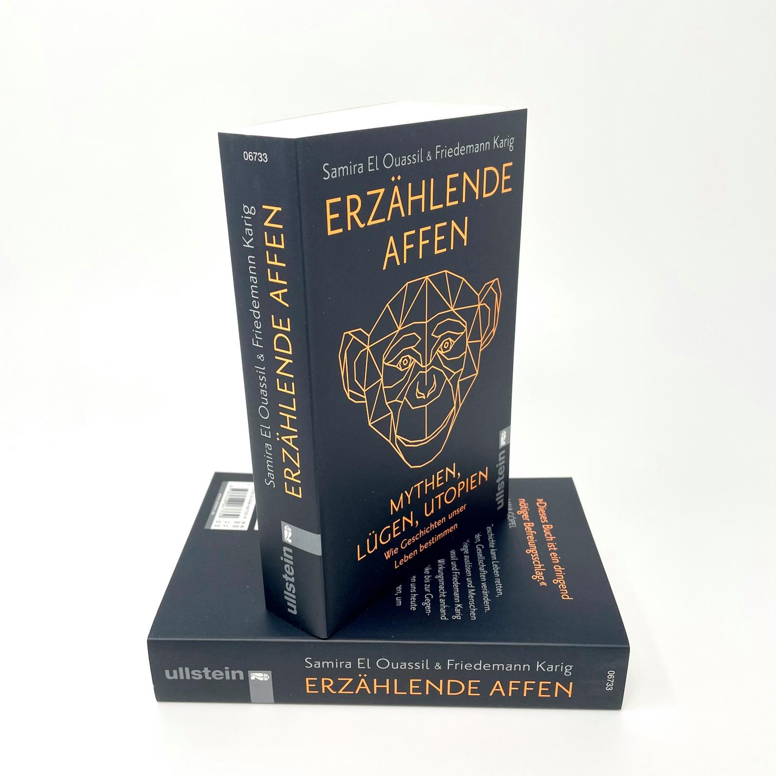 Beispielinhalt (Bild) Erzählende Affen