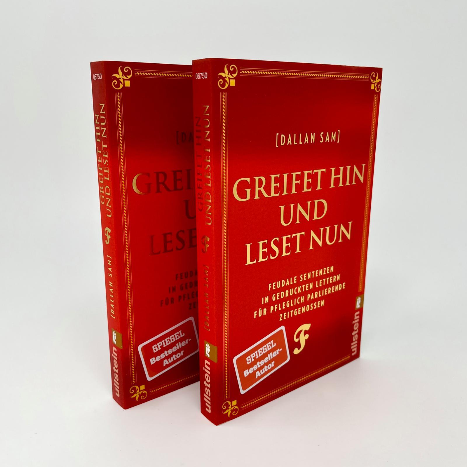 Beispielinhalt (Bild) Greifet hin und leset nun