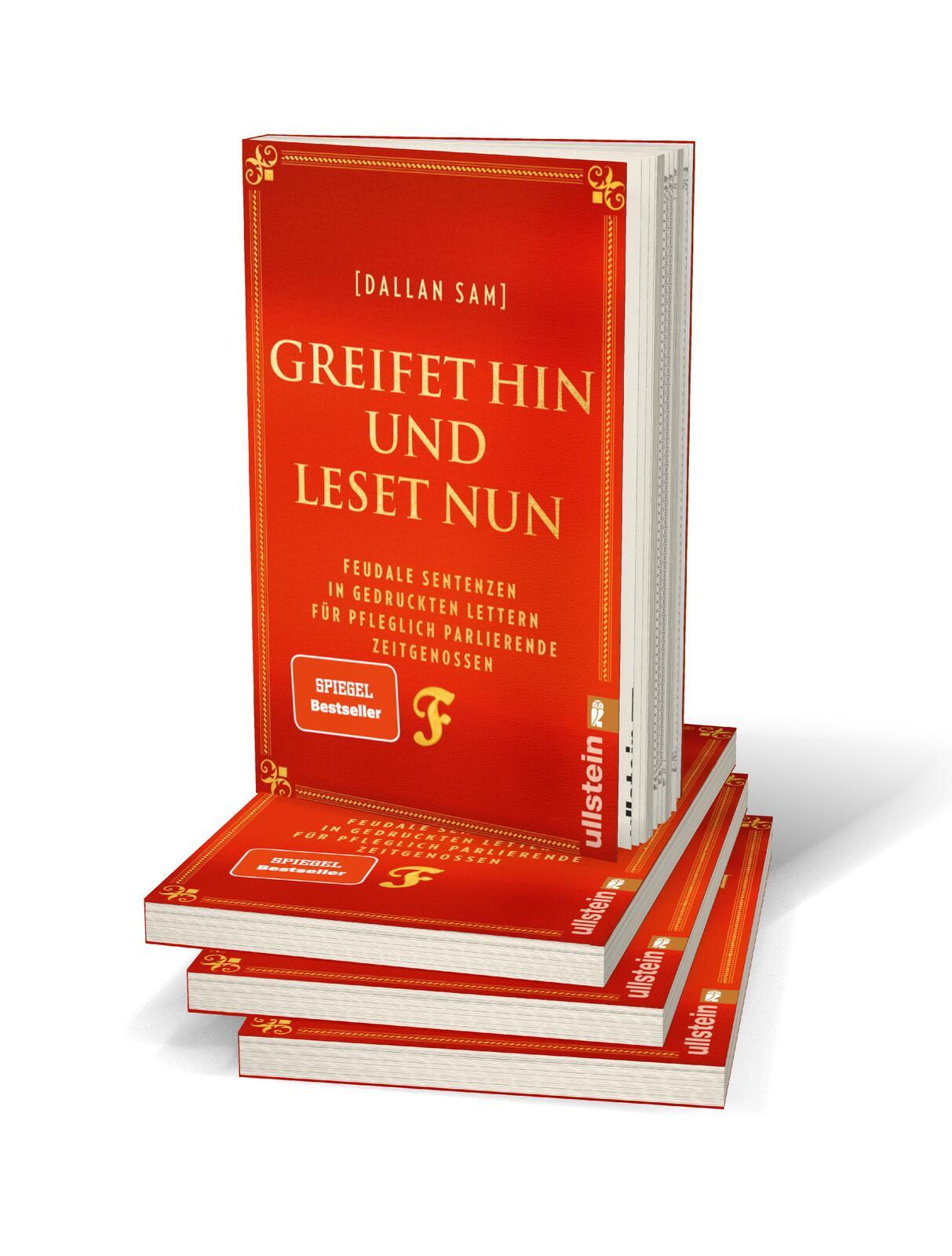 Beispielinhalt (Bild) Greifet hin und leset nun