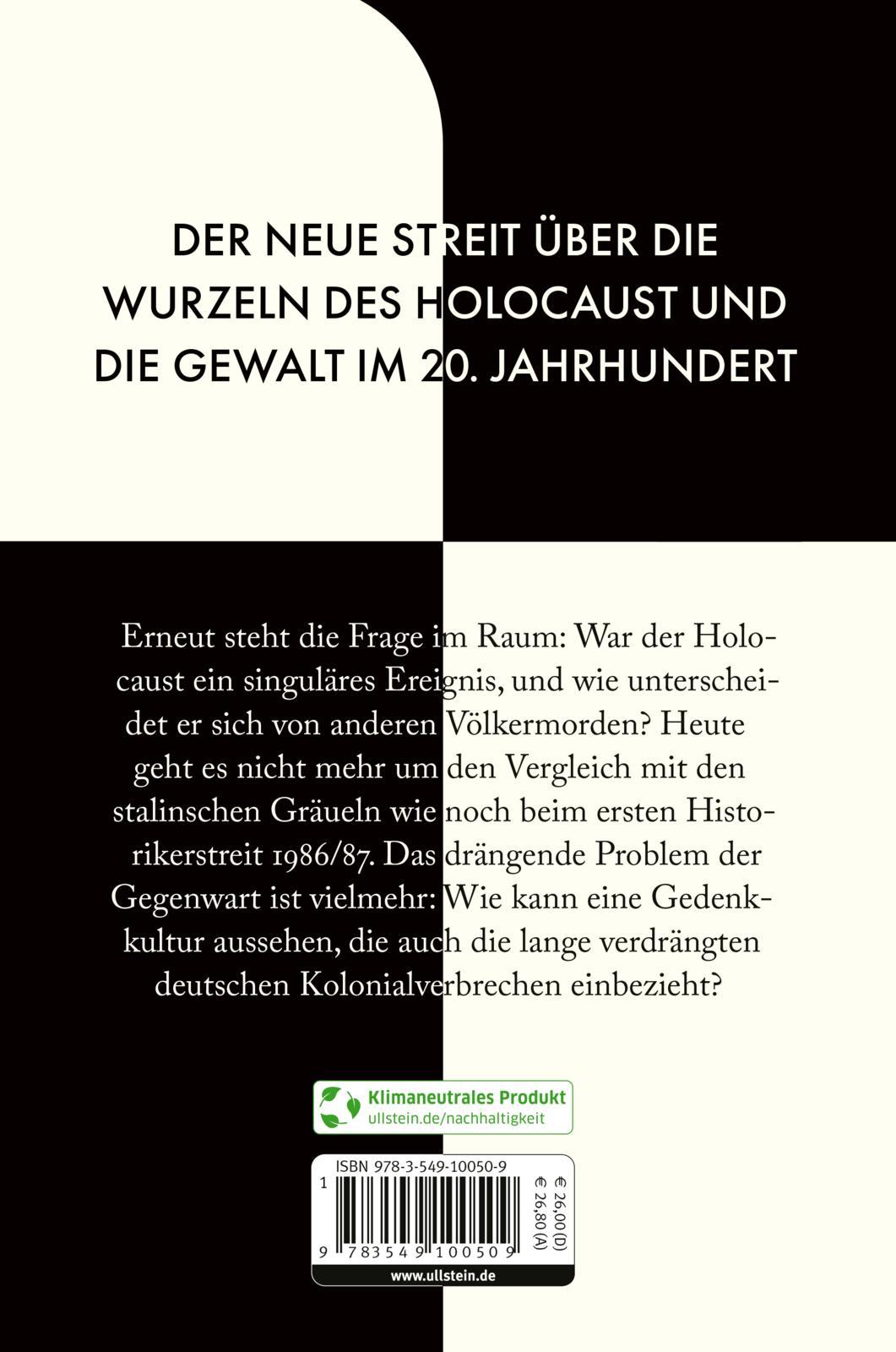 Rückseitencover Historiker streiten