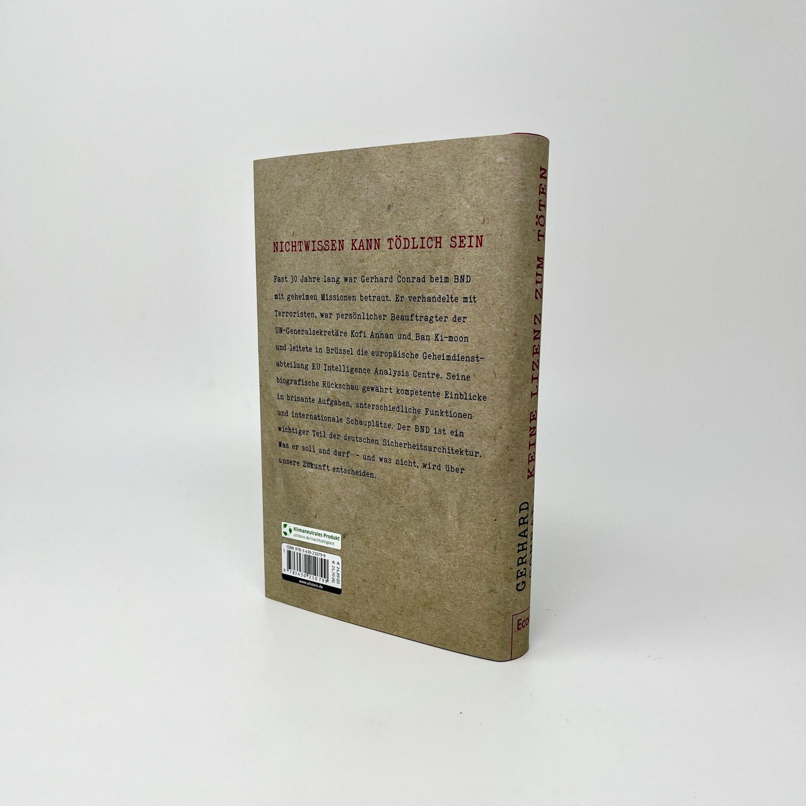 Beispielinhalt (Bild) Keine Lizenz zum Töten