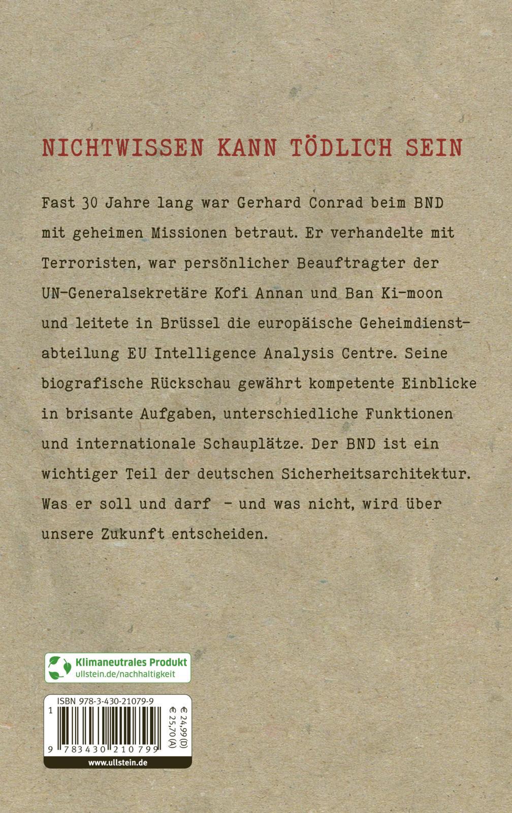 Rückseitencover Keine Lizenz zum Töten