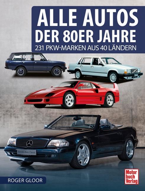 Vorderes Coverbild Alle Autos der 80er Jahre