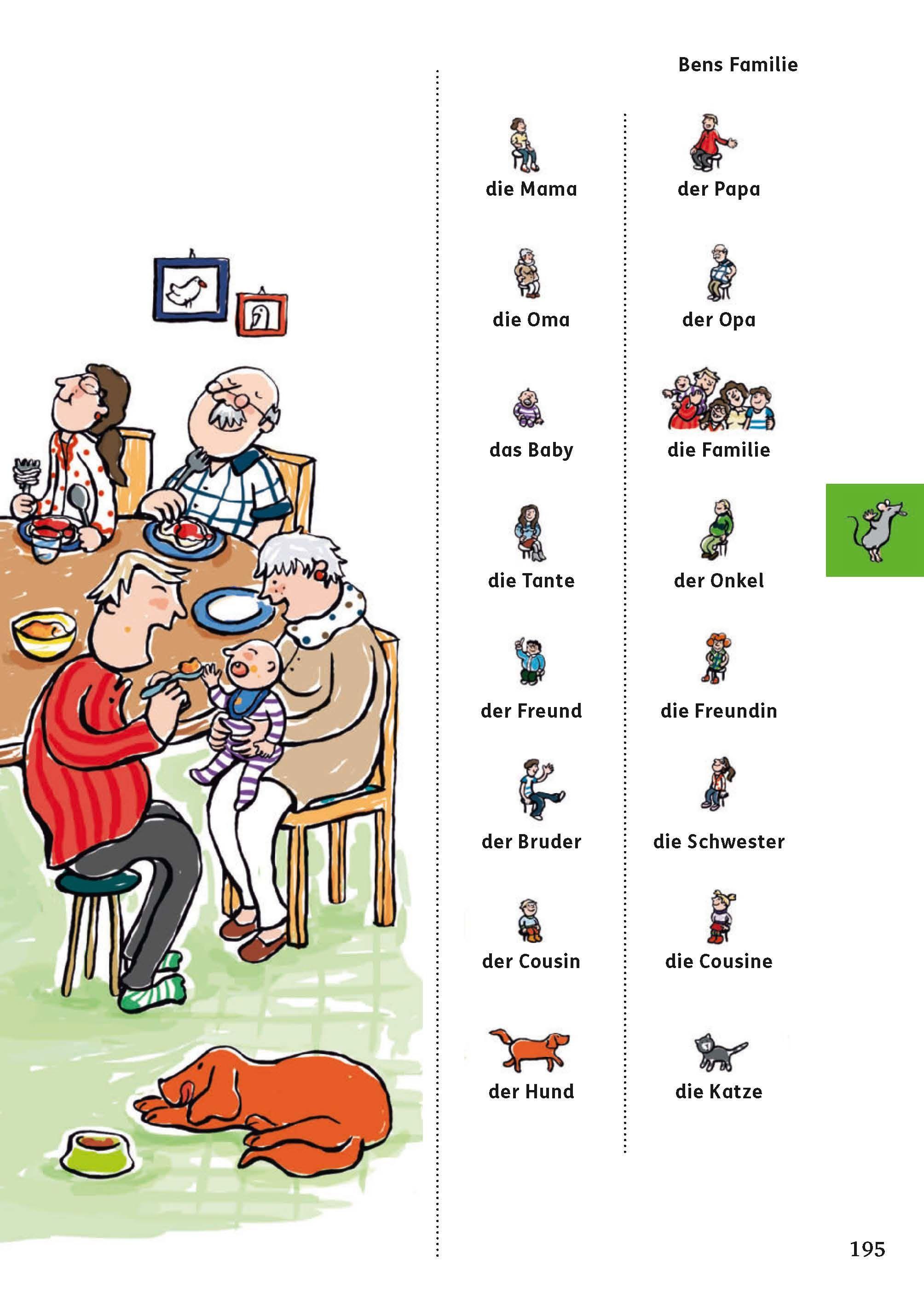 Beispielinhalt (Bild) Langenscheidt Grundschulwörterbuch Deutsch