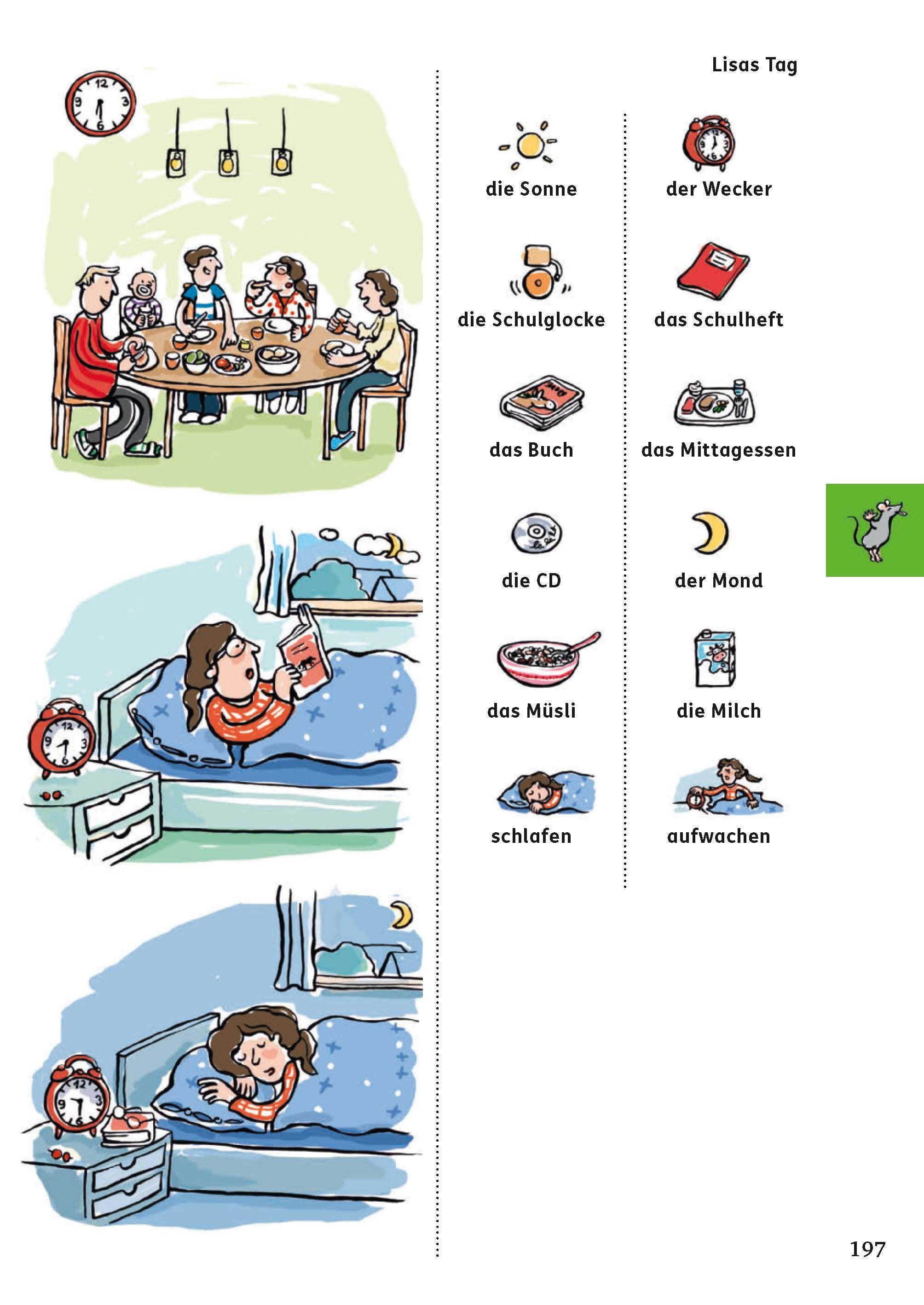 Beispielinhalt (Bild) Langenscheidt Grundschulwörterbuch Deutsch