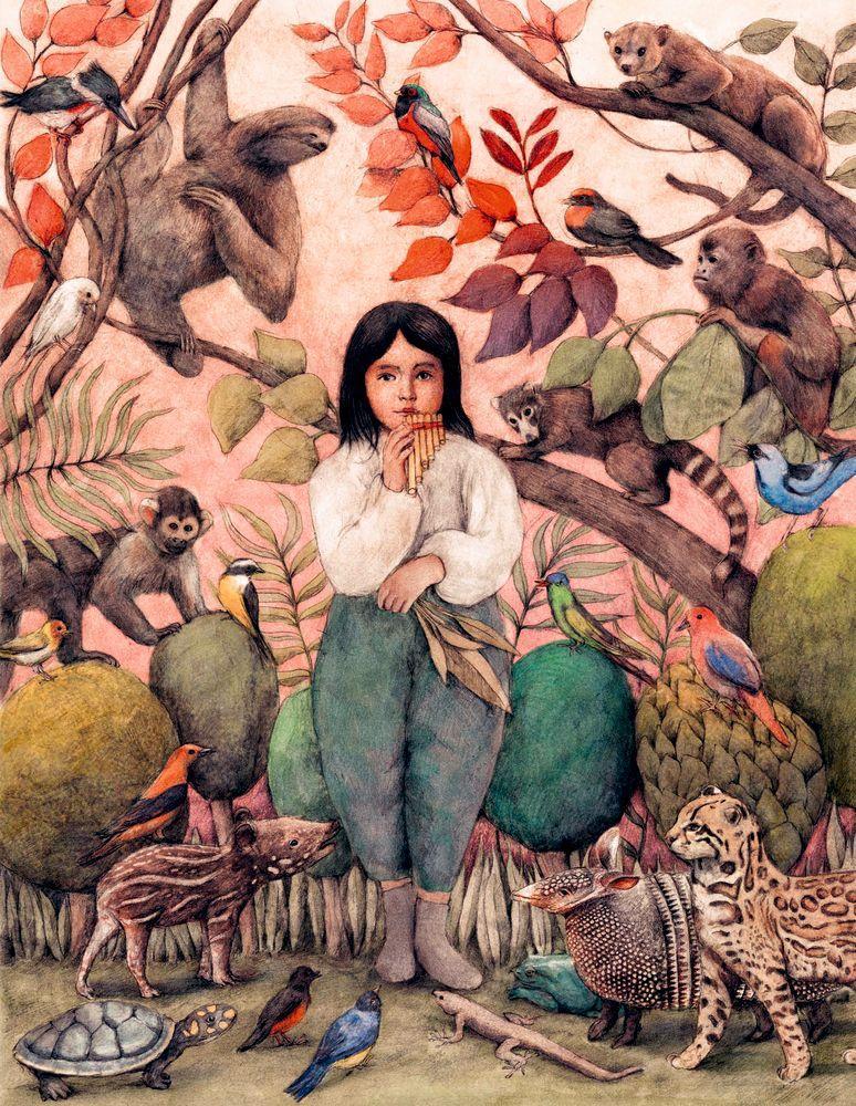 Beispielinhalt (Bild) Nachts im Traum