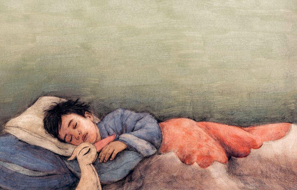 Beispielinhalt (Bild) Nachts im Traum