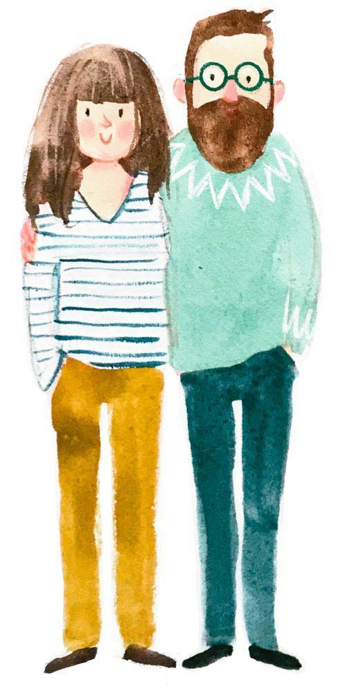 Beispielinhalt (Bild) Anna mag Oma und Oma mag Äpfel