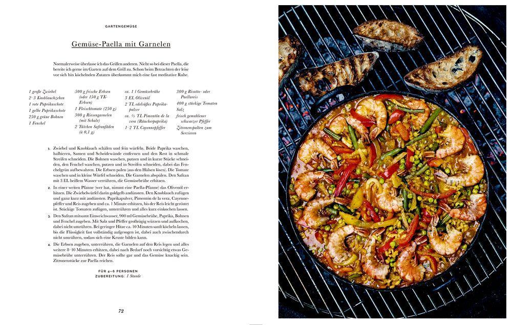 Beispielinhalt (Bild) Das Gartenkochbuch
