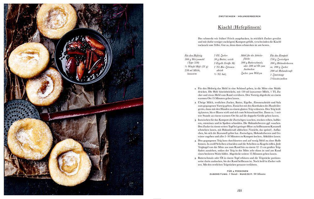 Beispielinhalt (Bild) Das Gartenkochbuch