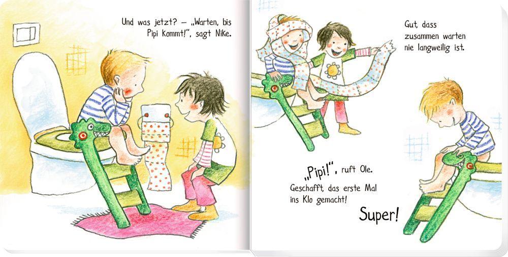 Beispielinhalt (Bild) Der schönste Klo-Thron