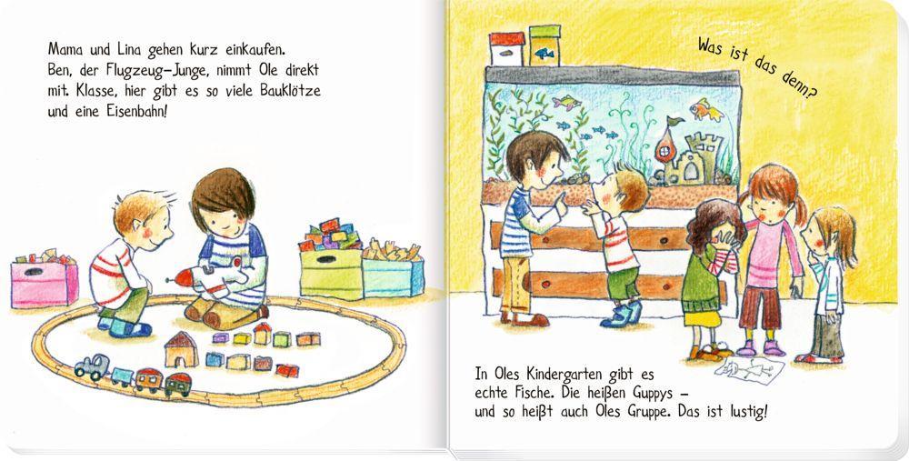 Beispielinhalt (Bild) Endlich im Kindergarten