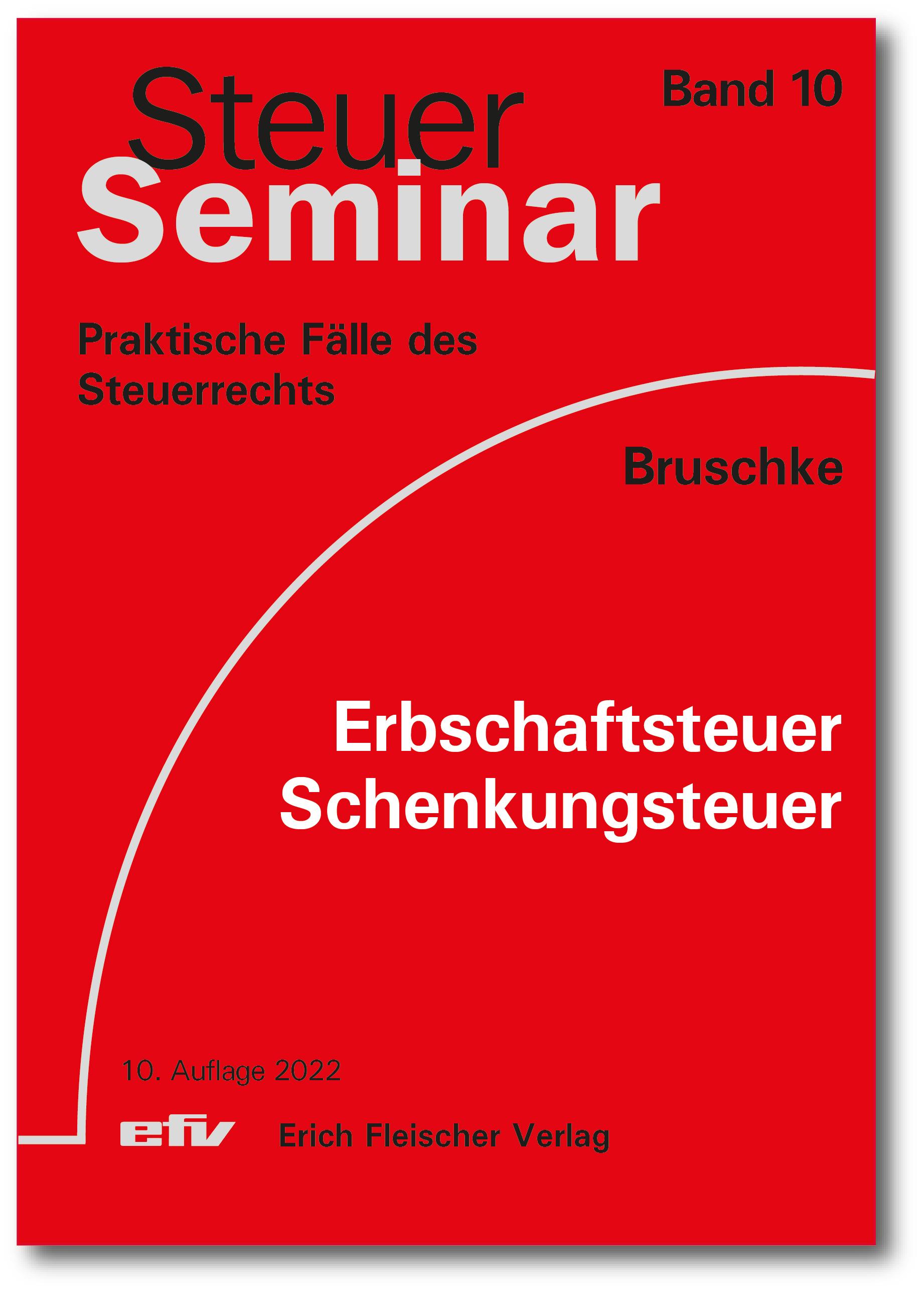 Vorderes Coverbild Erbschaftsteuer/Schenkungsteuer