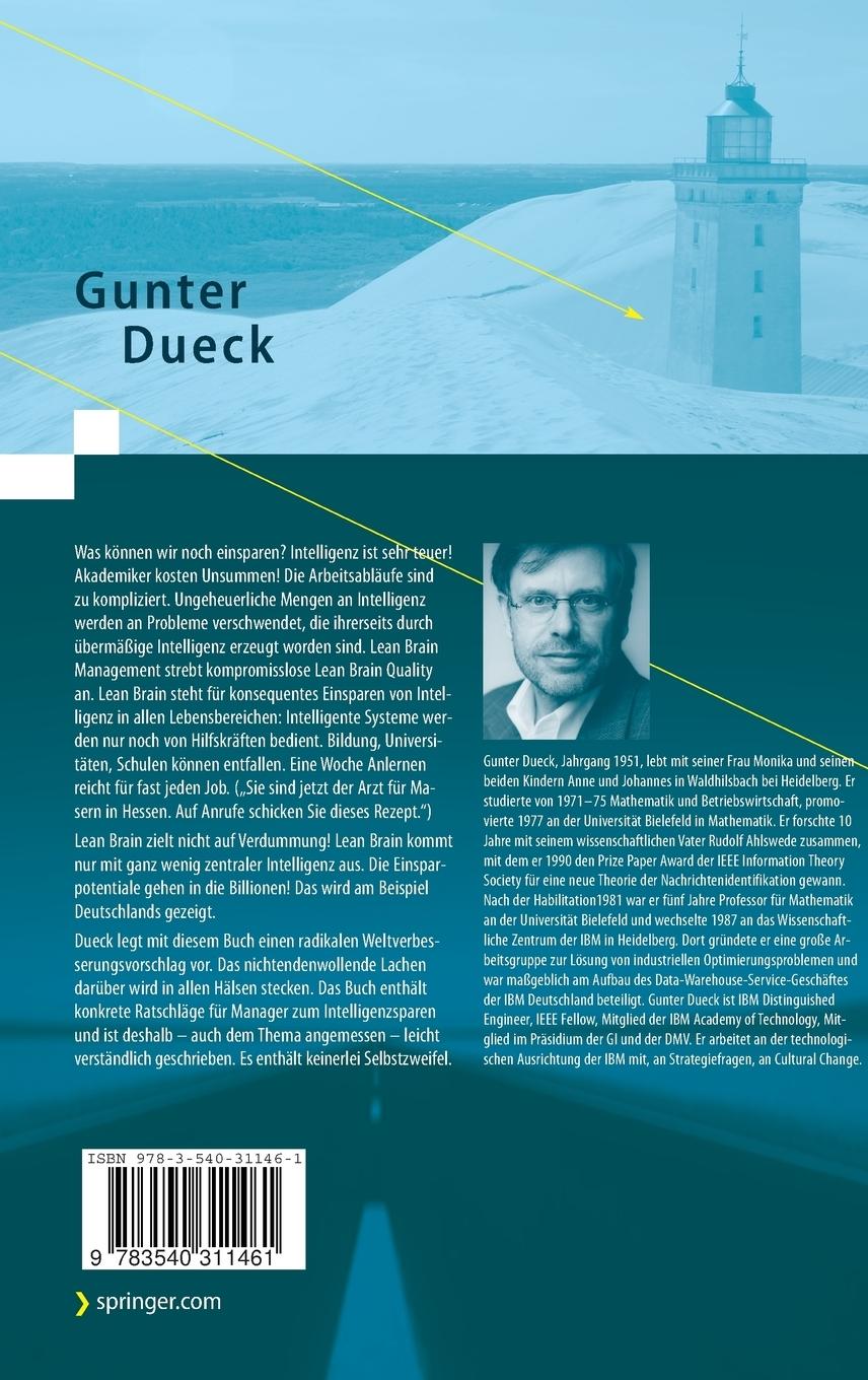 Rückseitencover Lean Brain Management