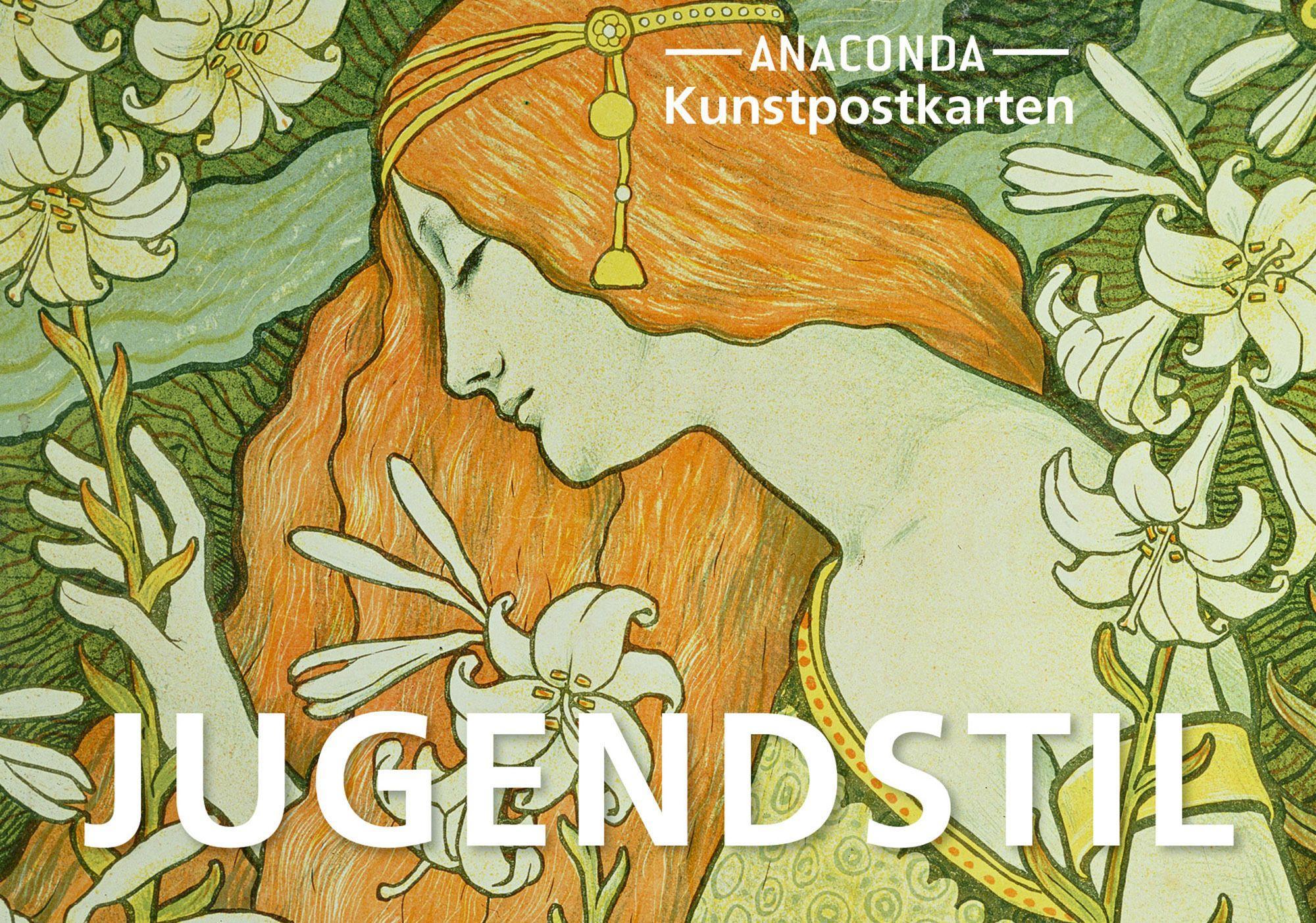 Vorderes Coverbild Postkarten-Set Jugendstil