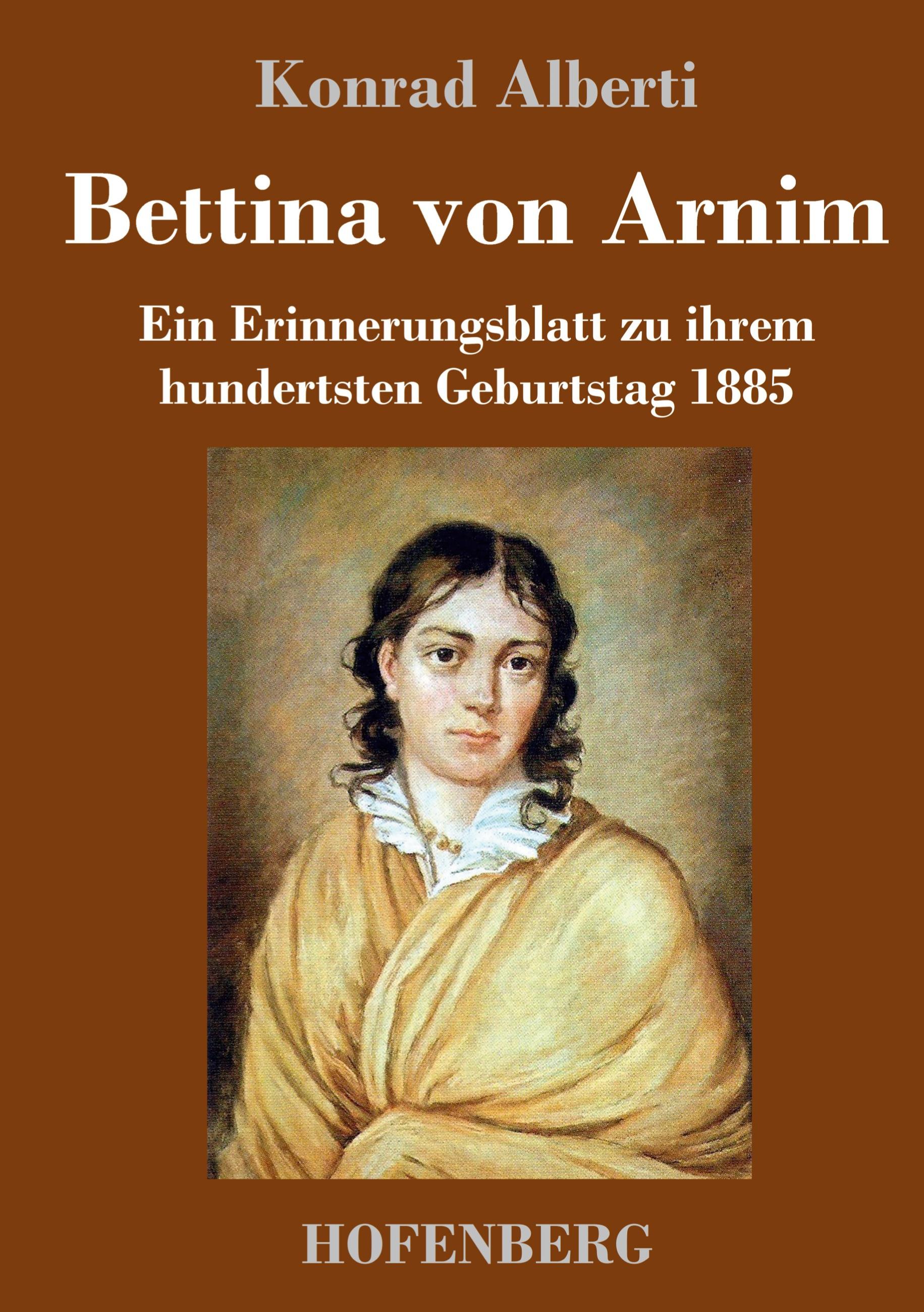 Vorderes Coverbild Bettina von Arnim
