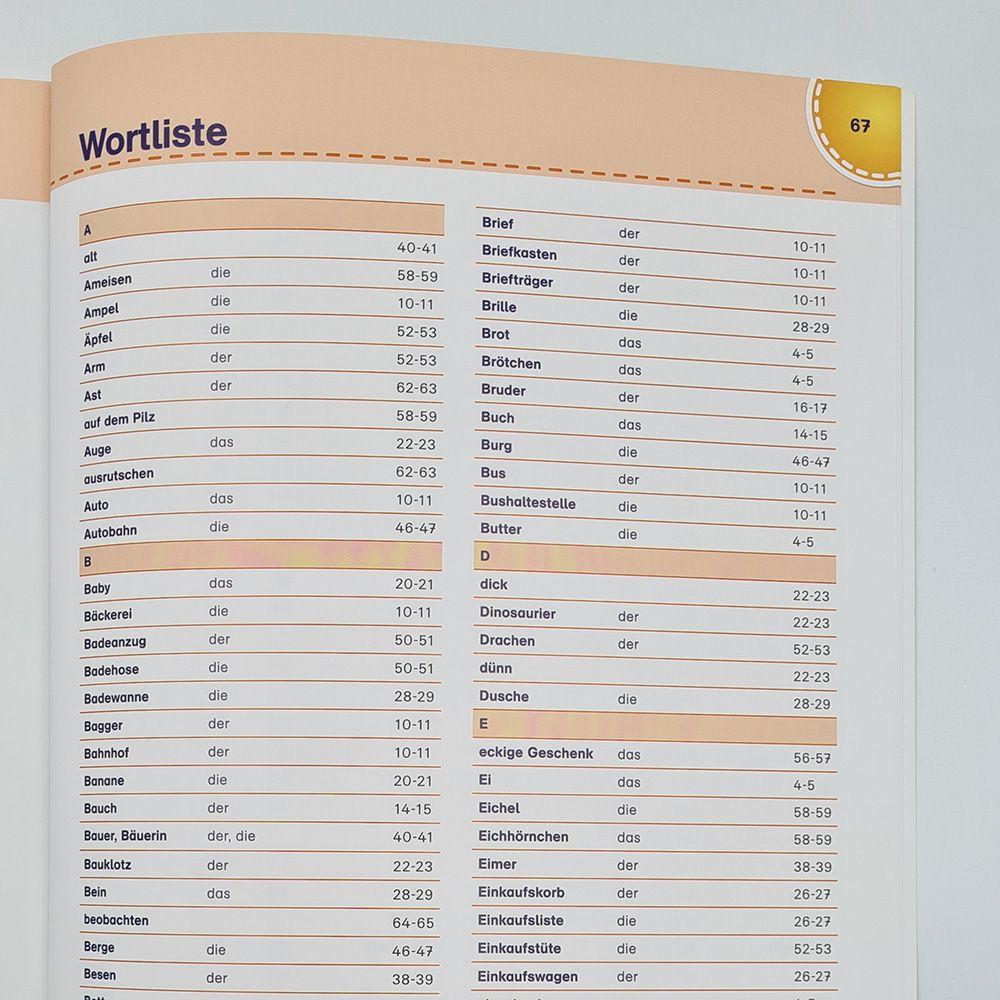 Beispielinhalt (Bild) PONS Bildwörterbuch Deutsch für Kinder