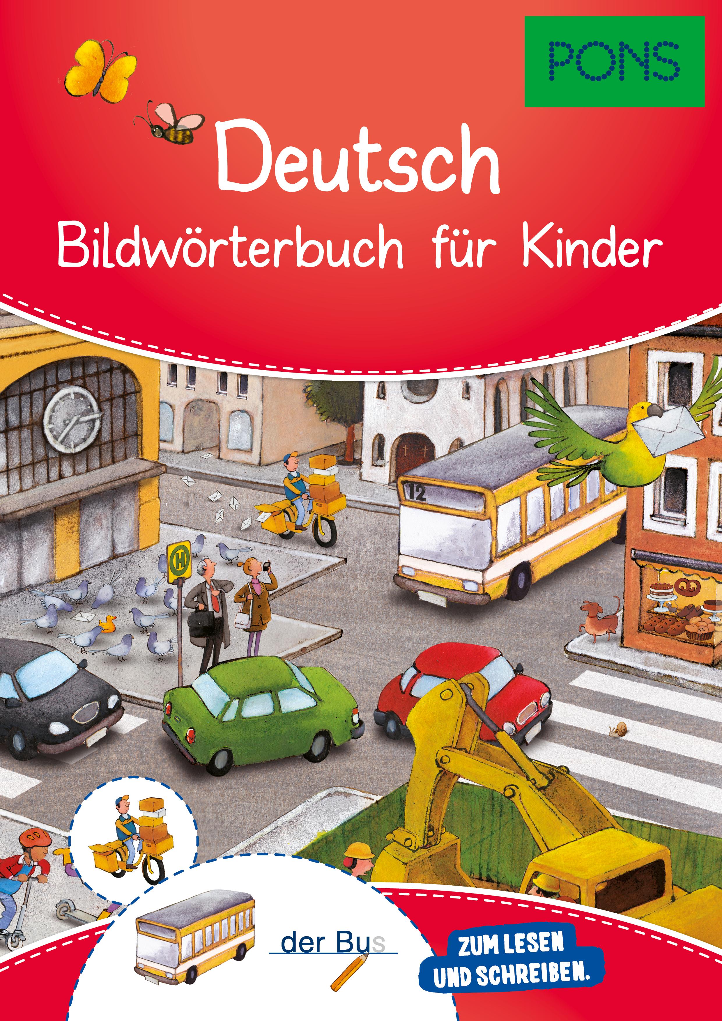 Vorderes Coverbild PONS Bildwörterbuch Deutsch für Kinder