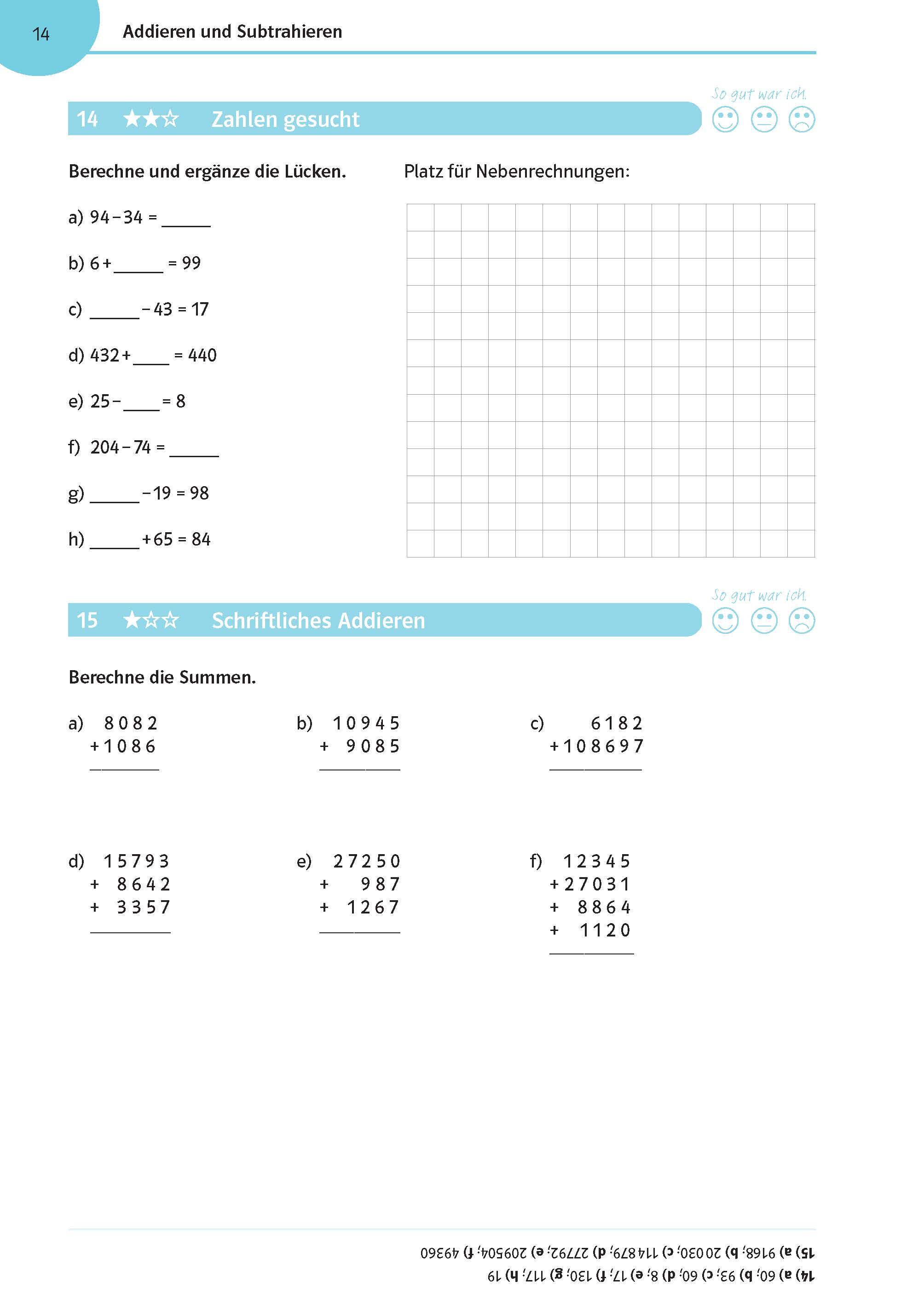 Beispielinhalt (Bild) Mathe üben bis es sitzt 5./6. Klasse