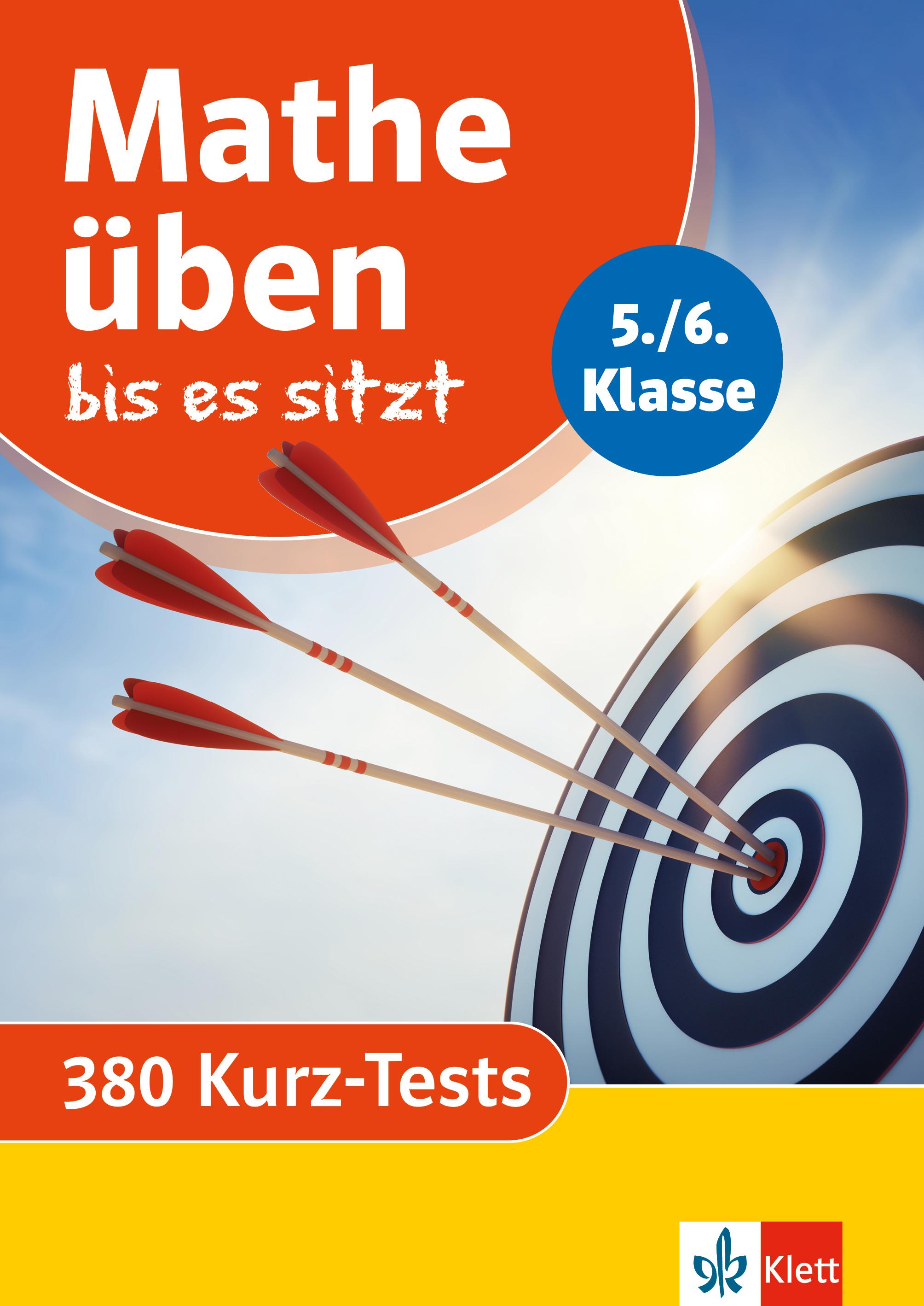 Vorderes Coverbild Mathe üben bis es sitzt 5./6. Klasse