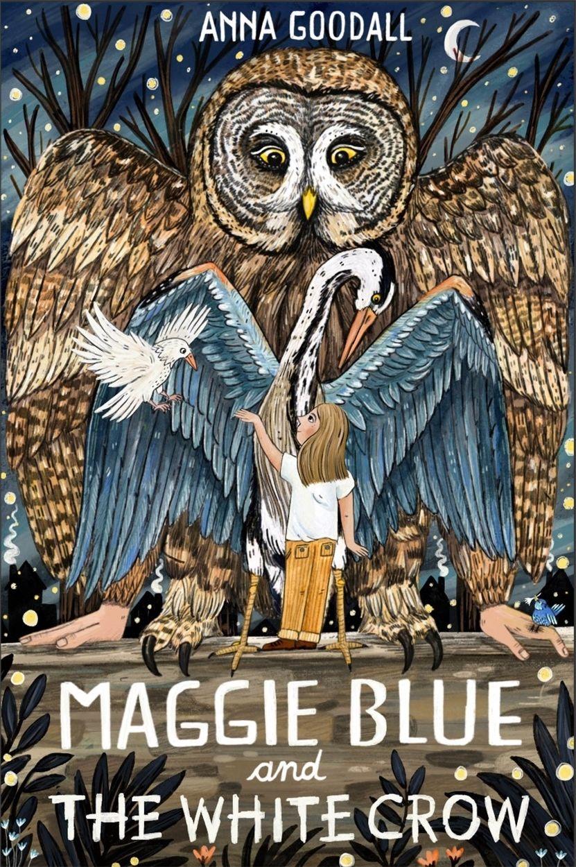 Vorderes Coverbild Maggie Blue and the White Crow