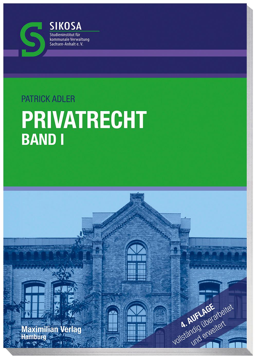 Vorderes Coverbild Privatrecht. Band 01