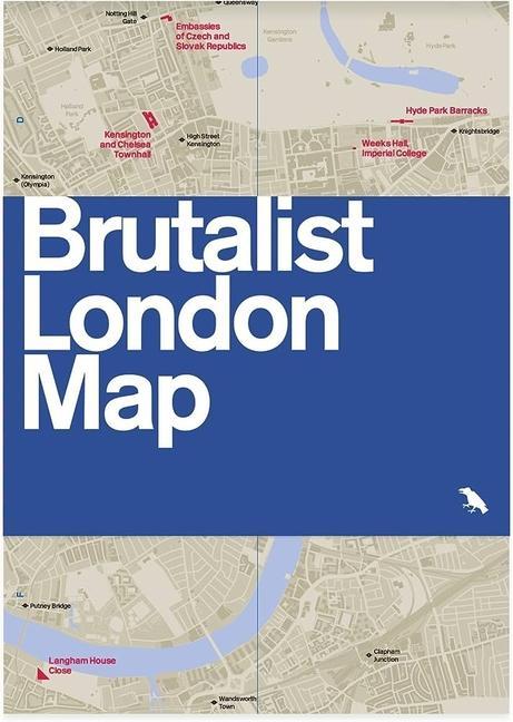 Vorderes Coverbild Brutalist London Map