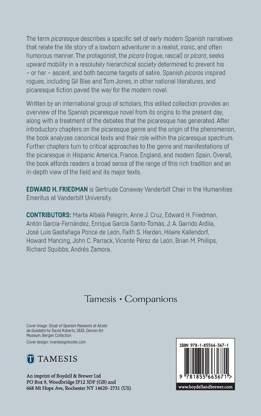 Rückseitencover A Companion to the Spanish Picaresque Novel
