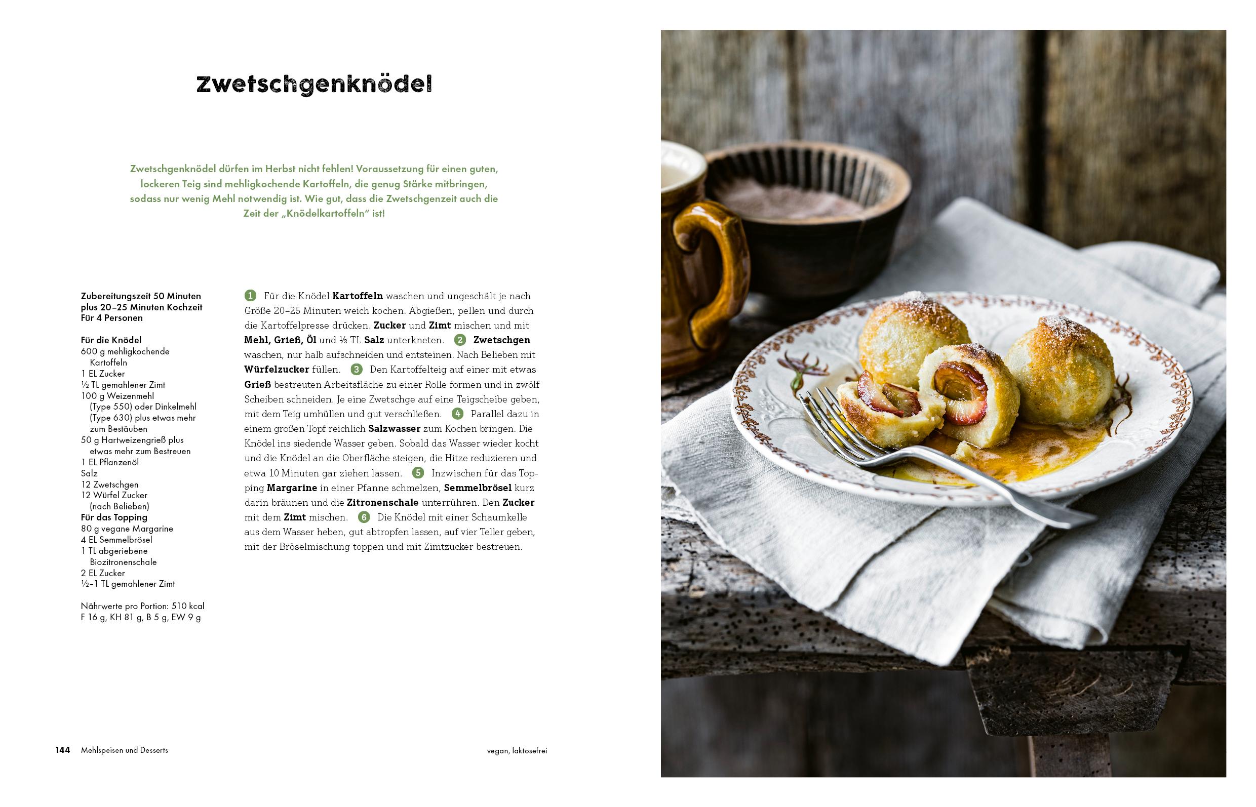 Beispielinhalt (Bild) Deftig vegetarisch - Alpenküche