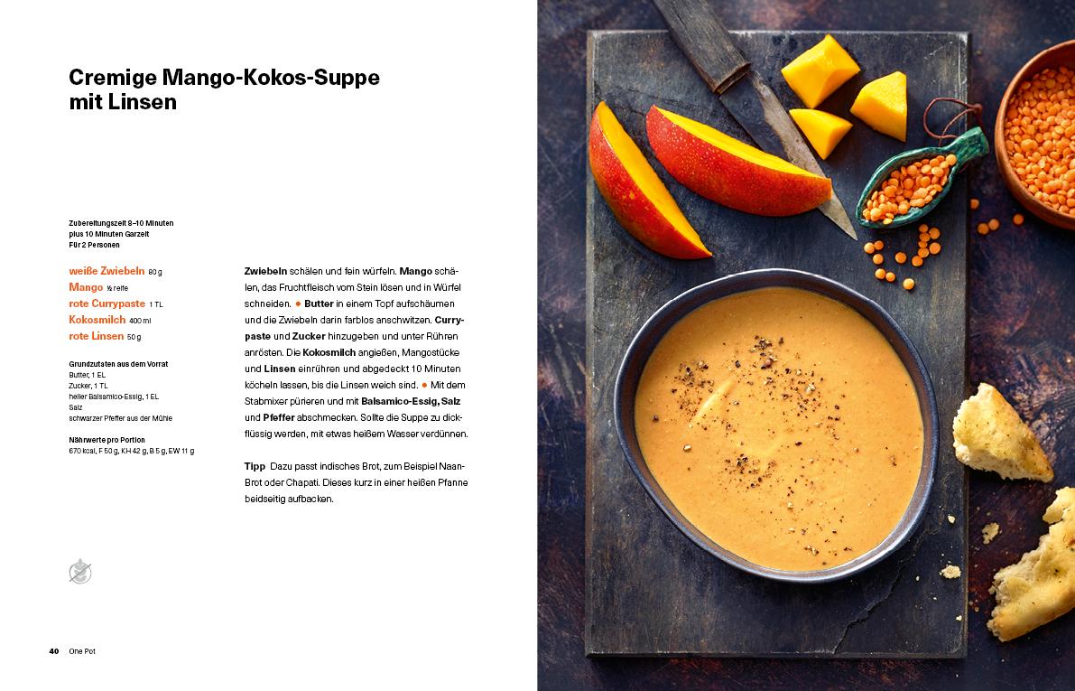 Beispielinhalt (Bild) Feierabend-Blitzrezepte veggie