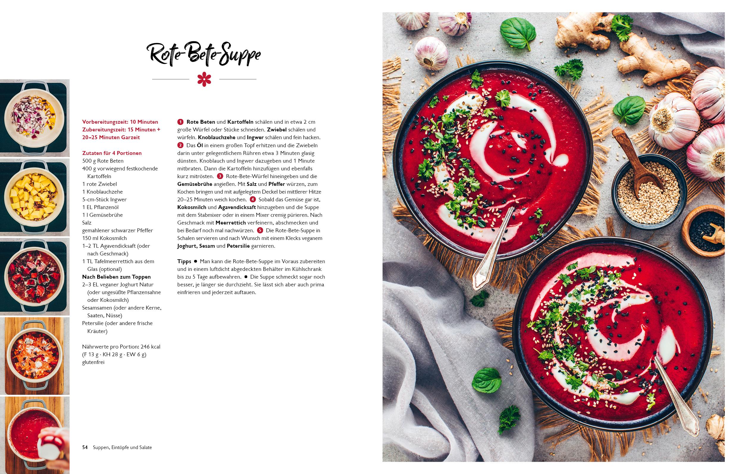 Beispielinhalt (Bild) Vegan Food Love