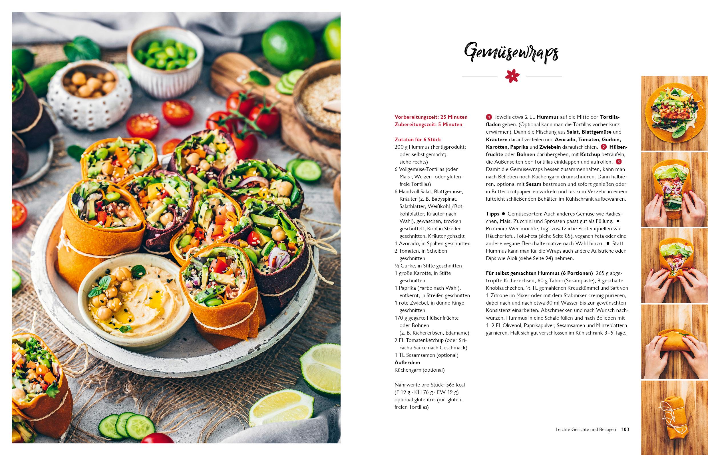 Beispielinhalt (Bild) Vegan Food Love