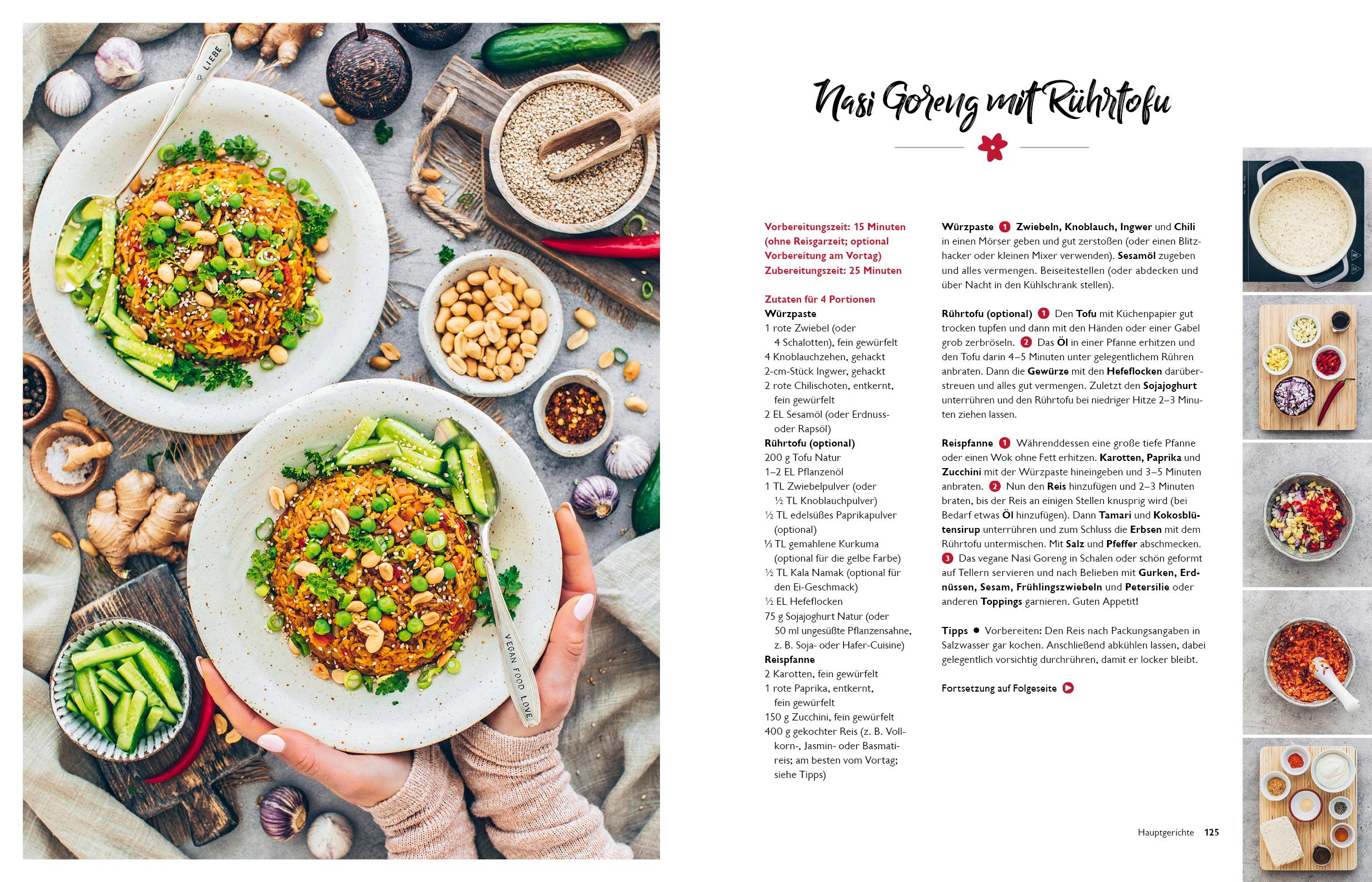 Beispielinhalt (Bild) Vegan Food Love