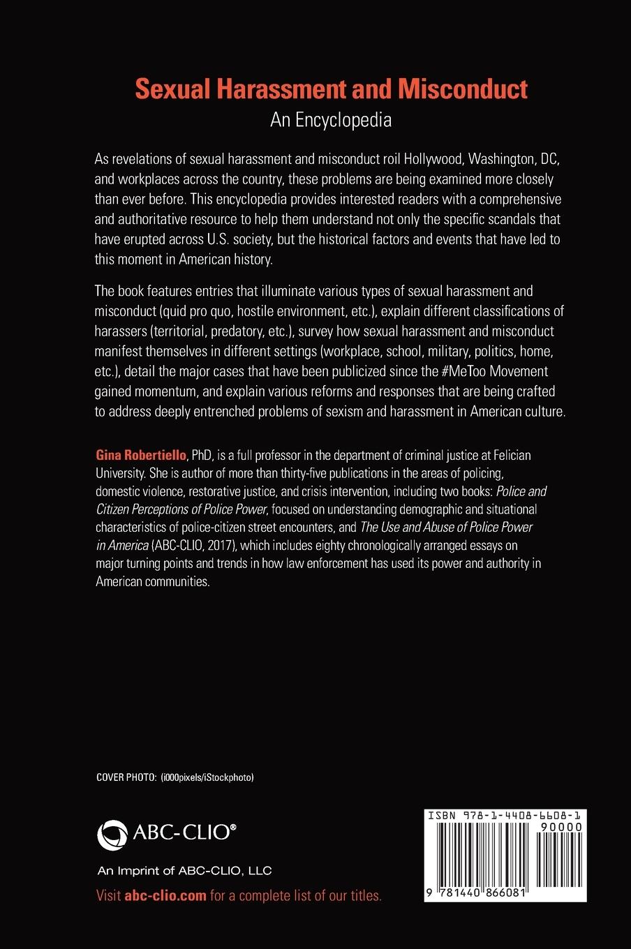 Rückseitencover Sexual Harassment and Misconduct