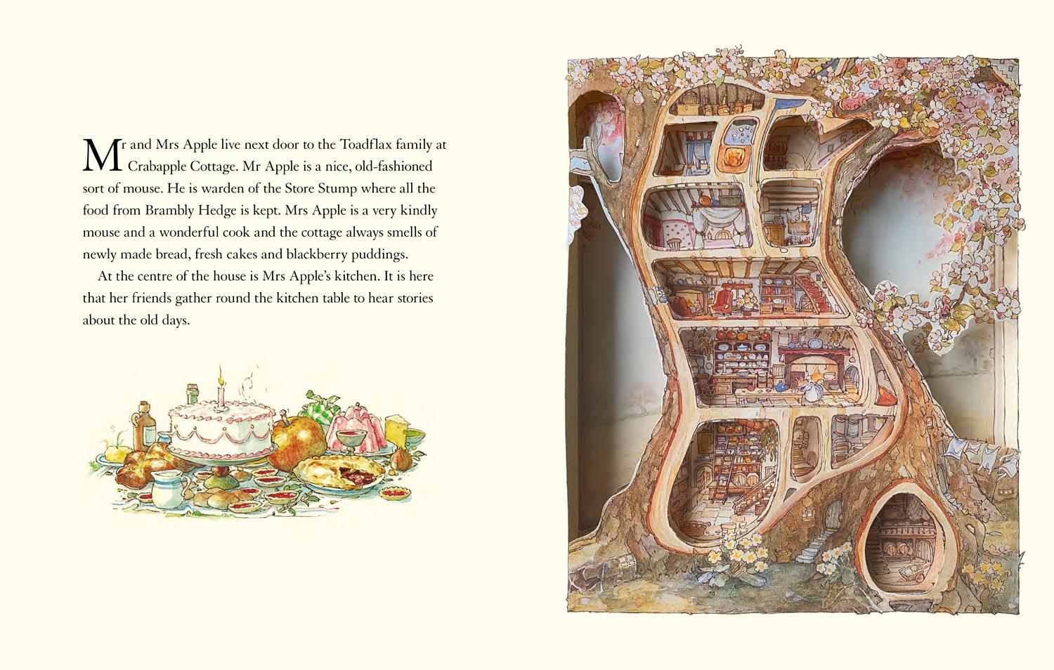 Beispielinhalt (Bild) The Brambly Hedge Pop-Up Book