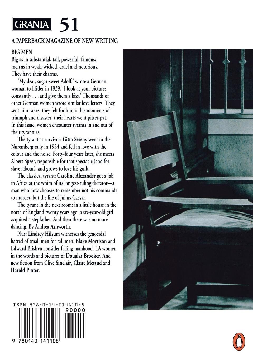 Rückseitencover Granta 51