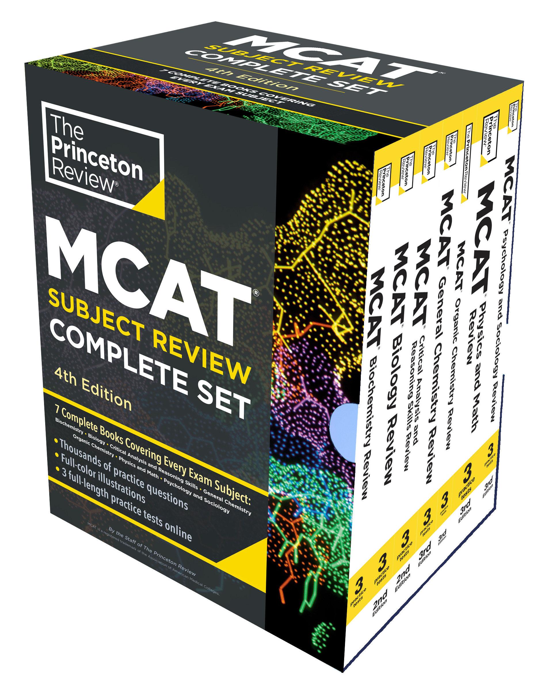 Vorderes Coverbild Princeton Review MCAT Subject Review Complete Box Set, 4th Edition