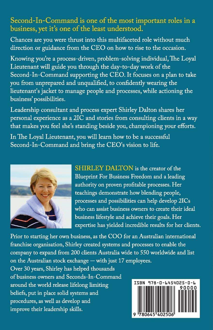 Rückseitencover The Loyal Lieutenant