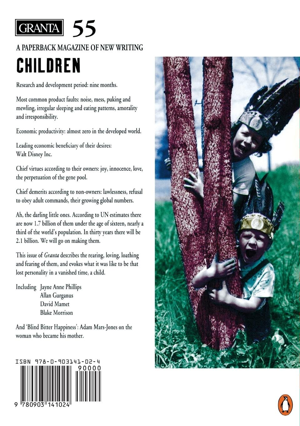 Rückseitencover Granta 55