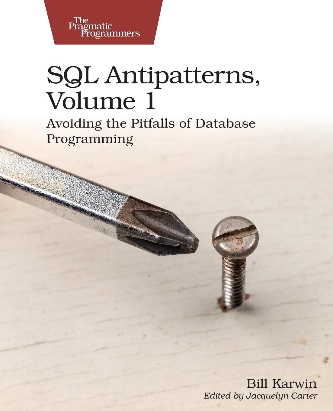 Vorderes Coverbild SQL Antipatterns, Volume 1